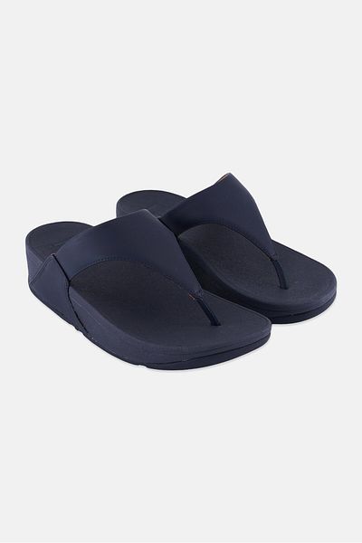 Fitflop Lulu Leather Toepost - Piest Blue