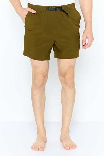 Dkny Men Brand Logo Board Short, Dark Olive