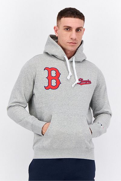 Champion Men Sportswear Fit Long Sleeves Outdoor Sweatshirt, Grey