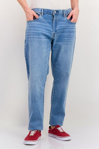 GAP Men Slim Fit Wash Stretchable Denim, Blue