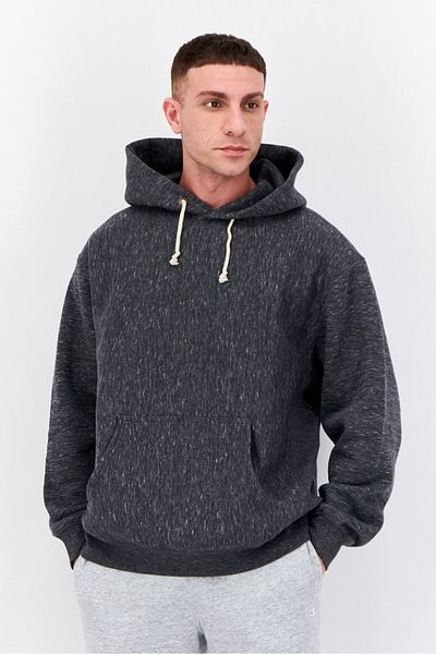 Champion Men Sportswear Fit Long Sleeves Outdoor Hoodie, Dark Grey Heather