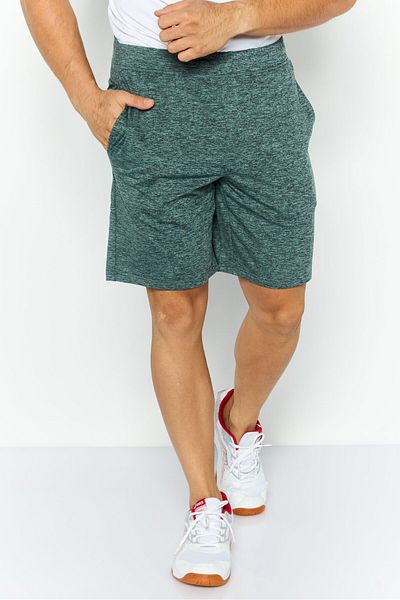 SKECHERS Men Sportswear Fit Outdoor Shorts, Teal Green