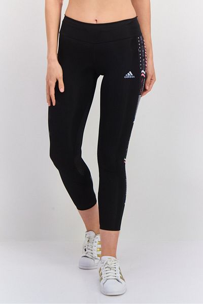 adidas Women Sportswear Fit Pull On Training Legging, Black Combo