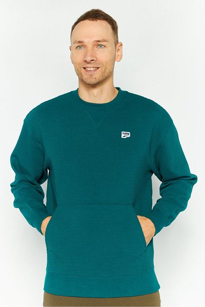Puma Men Sportswear Fit Training Sweatshirt, Tale Green