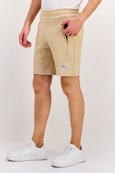 Puma Men Sportswear Fit Drawstring Outdoor Shorts, Beige