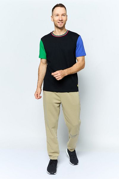 Puma Men Sportswear Fit Outdoor T-Shirt, Black Combo