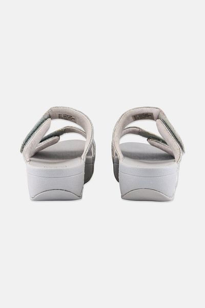 Fitflop شرائح Lulu Shimmerlux القابلة للتعديل - فضي