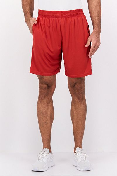 Cougar Sport Men Sportswear Fit Training Shorts, Rust Red
