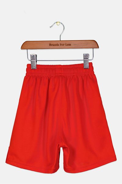 Puma Kids Boy Sportswear Fit Training Shorts, Red