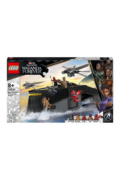 LEGO Marvel Black Panther War On The Water 76214 Building Toy Set 545 Pieces