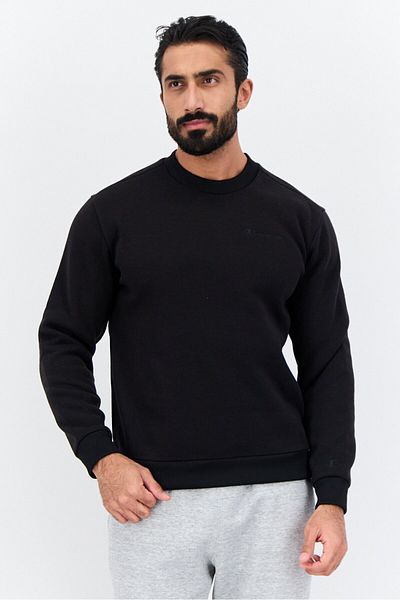 Champion Men Comfort Fit Outdoor Sweatshirts, Black