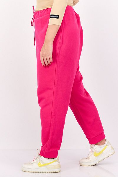 adidas Women Plus Size Training Sweatpants, Dark Pink