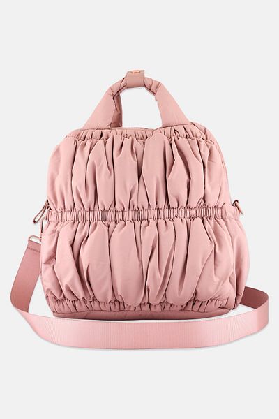 Danskin Women Convertible Backpack 35 L x 38 H x 10 W cm, Blush