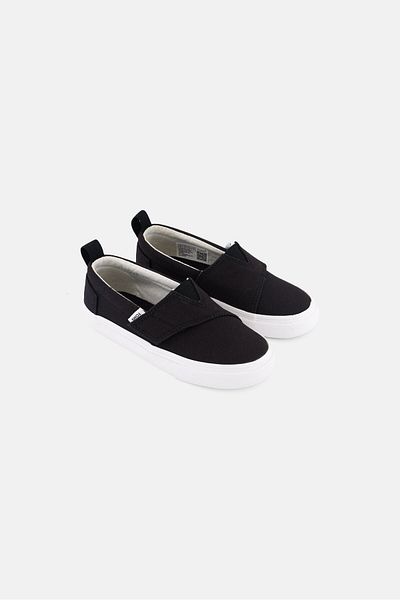 Toms Toddlers Boy Alpargata Fenix Velcro Closure Casual Shoes, Black