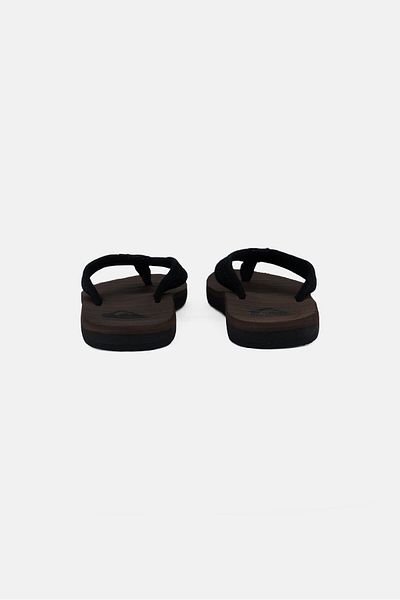 Quiksilver Kids Boy Slip On Slippers, Dark Brown