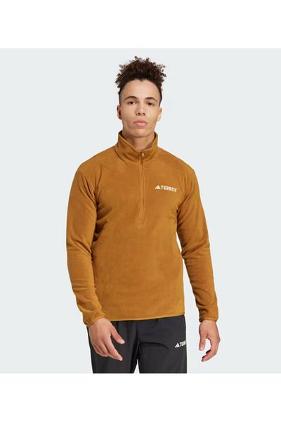 adidas Многофункционален топ с цип и 1/2 цип от полар, Jp0785