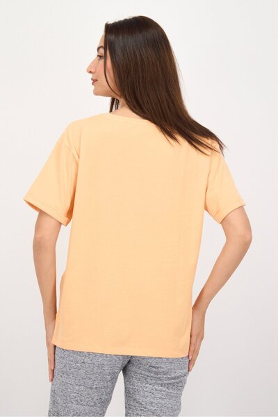 Asics Women Relax Fit Short Sleeve Training T-Shirt, Orange