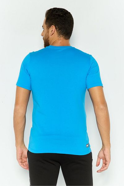 Puma Men Sportswear Fit Short Sleeve Training T Shirt, Light Blue