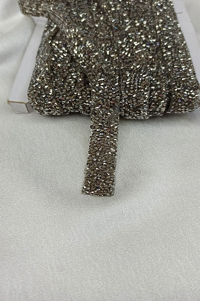 Hayalperest boncuk Beige Gray Iron-On Strip