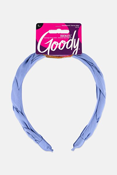 Goody عصابة رأس نسائية مكونة من قطعة واحدة، أزرق غامق