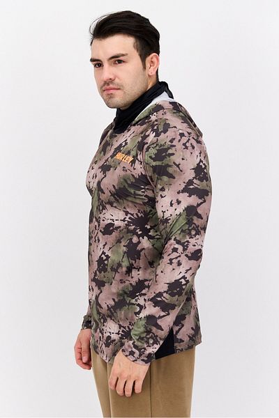 Hurley Men Sportswear Fit Brand Logo Training Hoodie, Olive Green