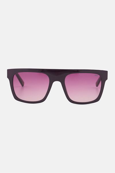 Fila Men Sfi098 Square Frame Sunglasses, Purple