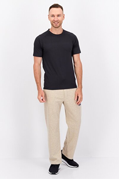 Legend Men Sportswear Fit Short Sleeves Training T-shirt, Charcoal Black