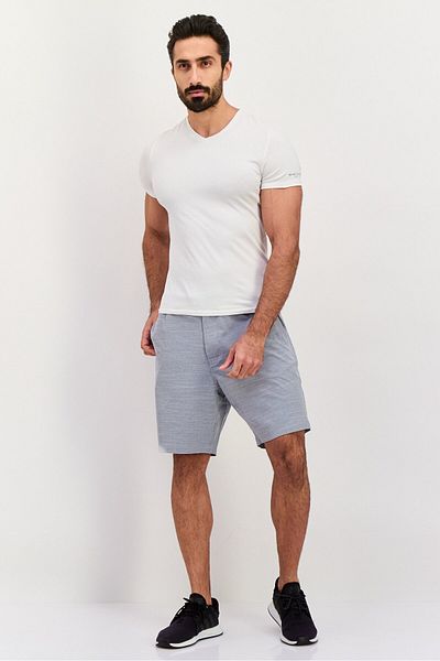 TailorByrd Men Sportswear Fit Golf Shorts, Grey