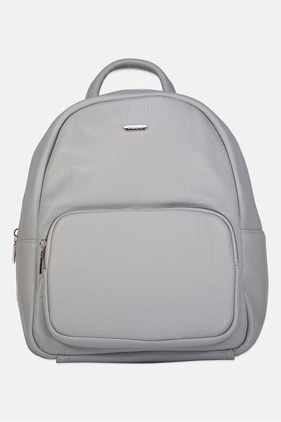 Bebe Women Brand Logo Backpack 32 H x 35 L x 11 W cm, Grey