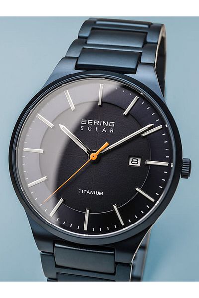 Bering Ceas bărbătesc 15239-797, cuarț, 39mm, 10atm