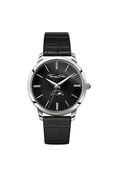 Thomas Sabo Mens Watch Wa0325-218-203, Quartz, 42mm, 5atm
