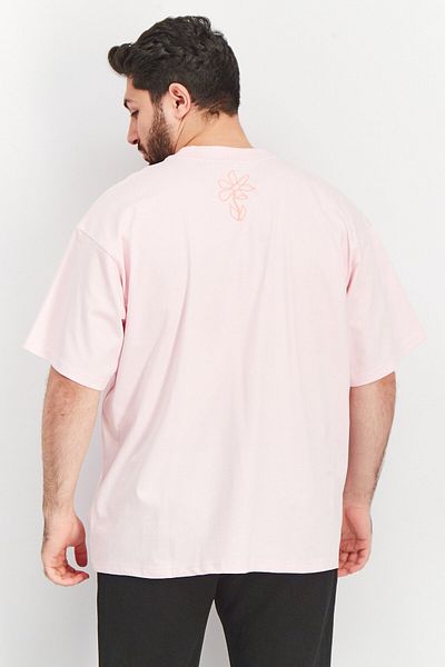 adidas Men Sportswear Fit Short Sleeves Unitefit Tee, Pink