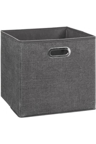 Five Simply Smart Polypropylene and Metal Foldable Storage Box 31 x 31cm