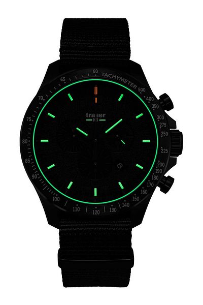 Traser H3 Ανδρικό ρολόι Traser H3 109465, Quartz, 46mm, 10ATM