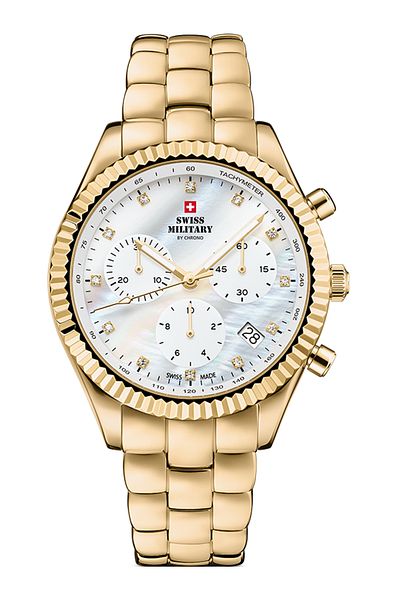 Swiss Military Ladies Watch Sm30207.03, Quartz, 38mm, 5atm