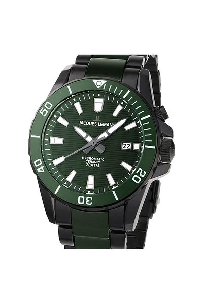 Jacques Lemans Ανδρικό ρολόι Jacques Lemans 1-2222F, Quartz, 42mm, 20ATM