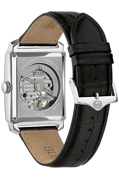Bulova Ανδρικό ρολόι Bulova 96A269, Αυτόματο, 33mm, 3ATM
