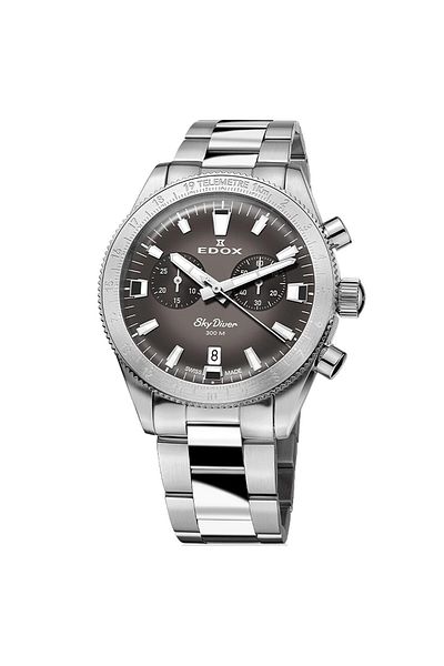 Edox Ανδρικό ρολόι Edox 10116-3-GRIDN, Quartz, 40mm, 30ATM