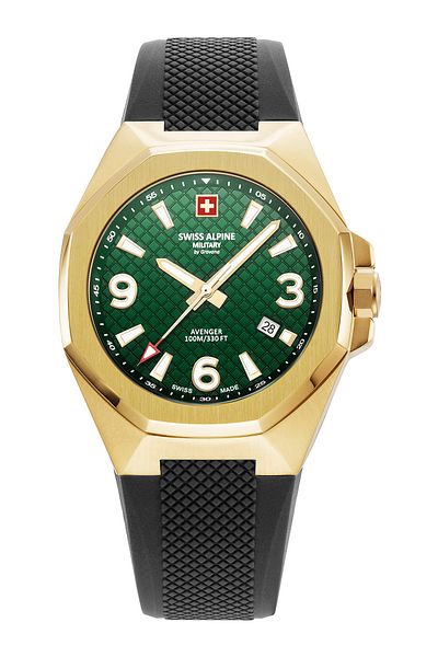 Swiss Alpine Military Mens Watch Swiss Military 7005.1814, Quartz, 42mm, 10atm