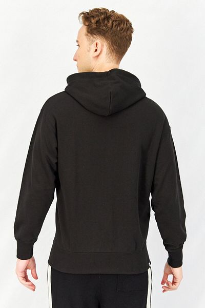 Puma Men Sportswear Fit Brand Logo Long Sleeves Hoodie, Black