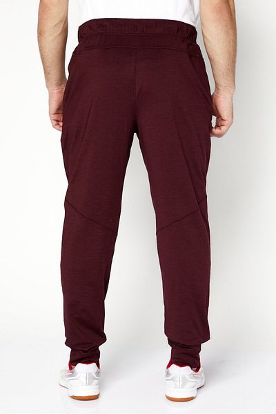gaiam Men Slim Fit Training Fleece Sweatpants, Maroon