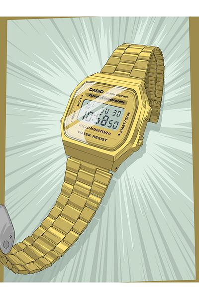 Casio Ceas barbatesc Casio A168WG-9EF, Quartz, 35mm, 3ATM
