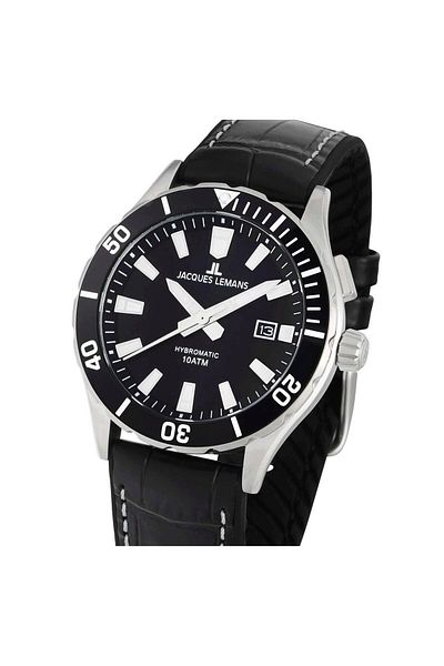 Jacques Lemans Ανδρικό ρολόι Jacques Lemans 1-2131A, Quartz, 43mm, 10ATM