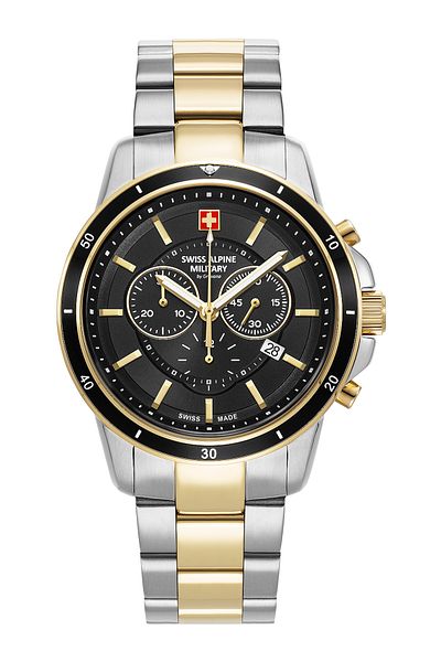 Swiss Alpine Military Mens Watch Swiss Military 7089.9147, Quartz, 44mm, 10atm