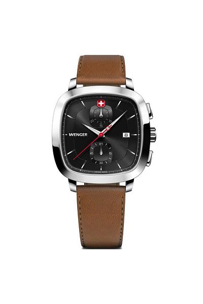 Wenger Ανδρικό ρολόι Wenger 01.1933.102, Quartz, 40mm, 5ATM