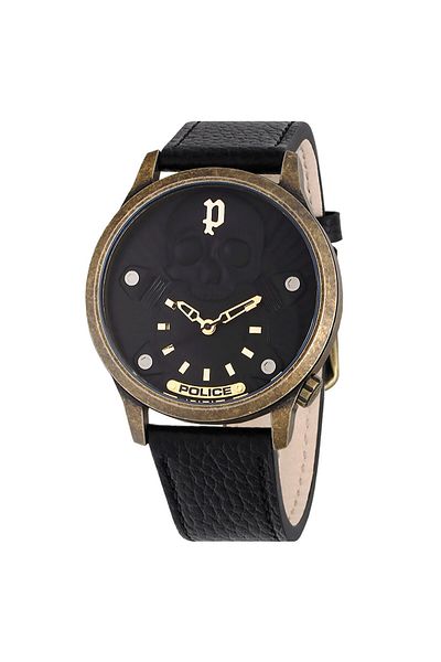 Police Ceas pentru bărbați Police PEWJA2227702, Quartz, 44mm, 3ATM