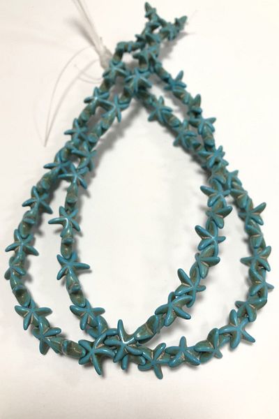 Hayalperest boncuk Star Stone Bead Τυρκουάζ