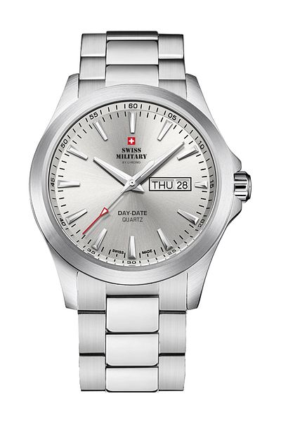 Swiss Military Mens Watch By Chrono Smp36040.23, Quartz, 42mm, 5atm