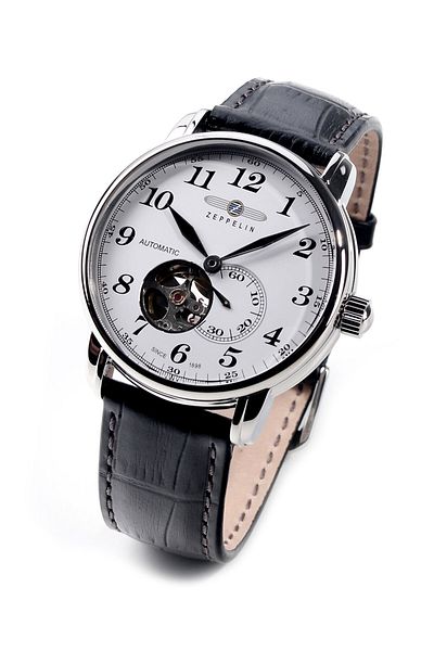 Zeppelin Mens Watch 7666-1, Automatic, 40mm, 5atm