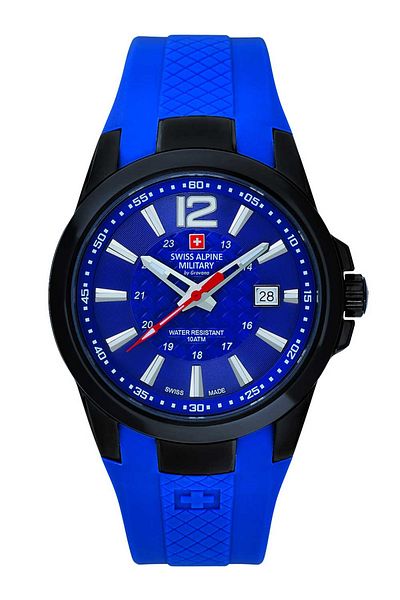 Swiss Alpine Military Ανδρικό ρολόι Swiss Alpine Military 7058.1875, Quartz, 43mm, 10ATM